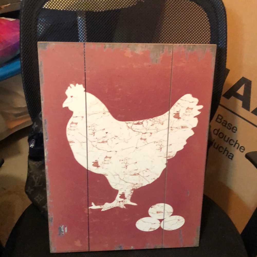 Vintage Wood plank wall art